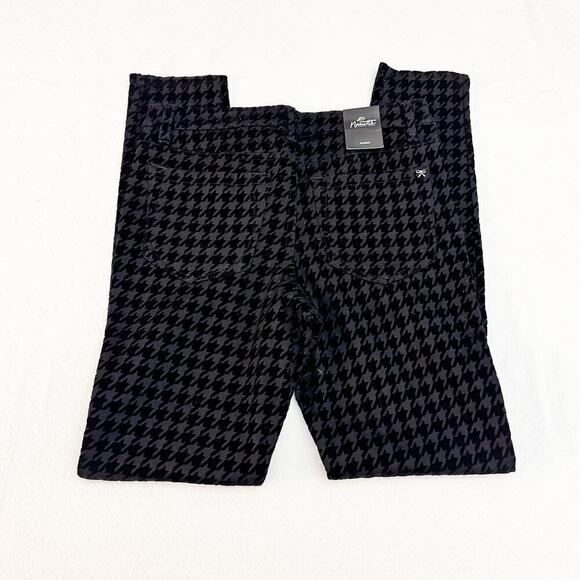 Nanette Lepore Jegging Houndstooth Patterned Denim Jeans Size 4 NWT - Picture 5 of 9